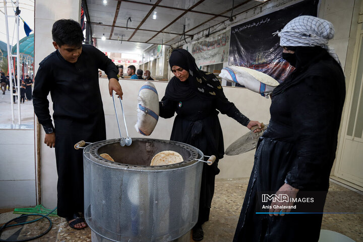 مرز چذابه در آستانه اربعین حسینی