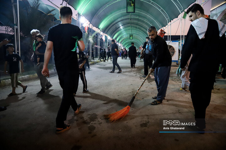 مرز چذابه در آستانه اربعین حسینی