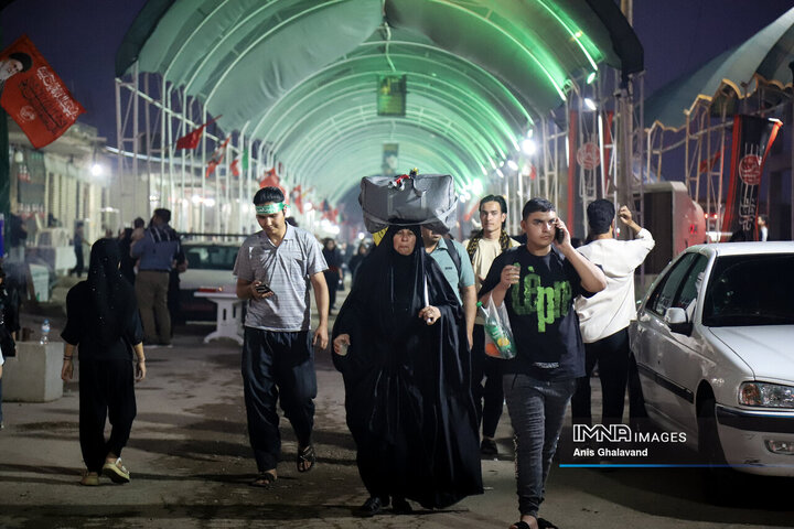 مرز چذابه در آستانه اربعین حسینی