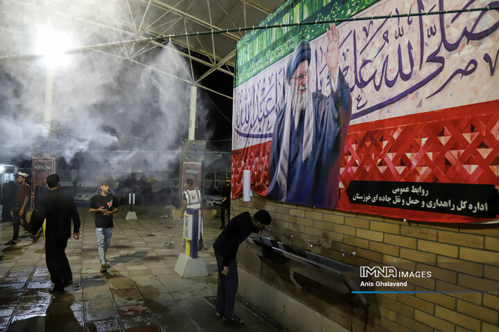 مرز چذابه در آستانه اربعین حسینی