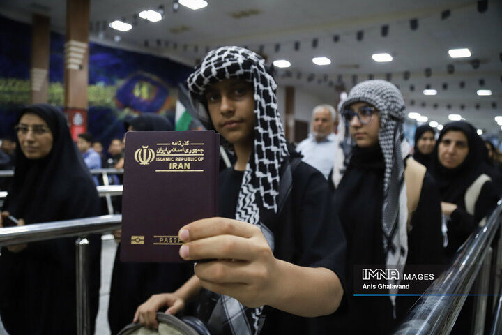 مرز چذابه در آستانه اربعین حسینی