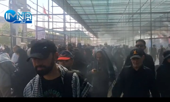 فیلم| تردد زوار اربعین از مرز مهران چهارشنبه ۷ مرداد ۱۴۰۵