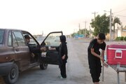 دستان کوچک، دل‌های بزرگ؛ روایت کودکان موکب‌دار در مسیر چذابه