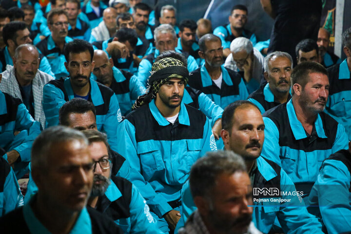 حضور شهردار اصفهان در موکب مسلم‌ابن‌عقیل شهرداری در کربلا