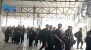 فیلم| موج ورود زائران به کشور همزمان با اربعین سید وسالار شهیدان
