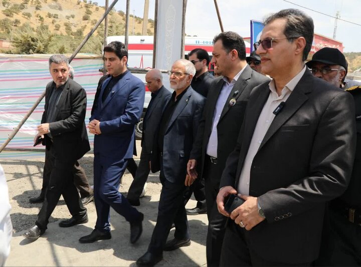 فیلم| بازدید رئیس ستاد اربعین کشور از مرز باشماق