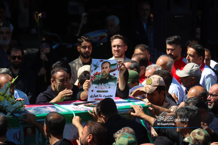مراسم تشییع سردار شهید «محمود ملاجباری»