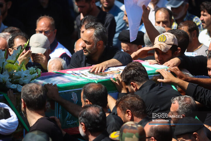 مراسم تشییع سردار شهید «محمود ملاجباری»