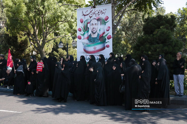 مراسم تشییع سردار شهید «محمود ملاجباری»