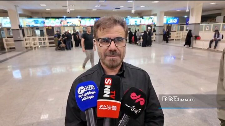 تردد روان و بی‌وقفه زائران در مرز خسروی/ لزوم استراحت رانندگان برای سفری ایمن