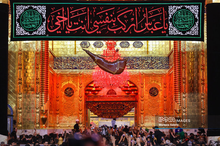حال و هوای حرم حضرت ابوالفضل(ع) در آستانه اربعین حسینی