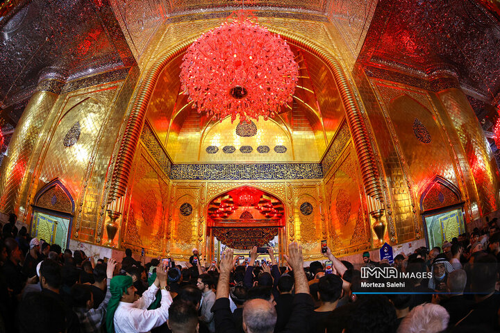 حال و هوای حرم حضرت ابوالفضل(ع) در آستانه اربعین حسینی
