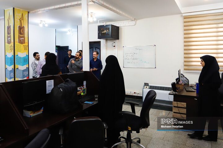 حضور رئیس هیئت تکواندوی استان اصفهان در خبرگزاری ایمنا