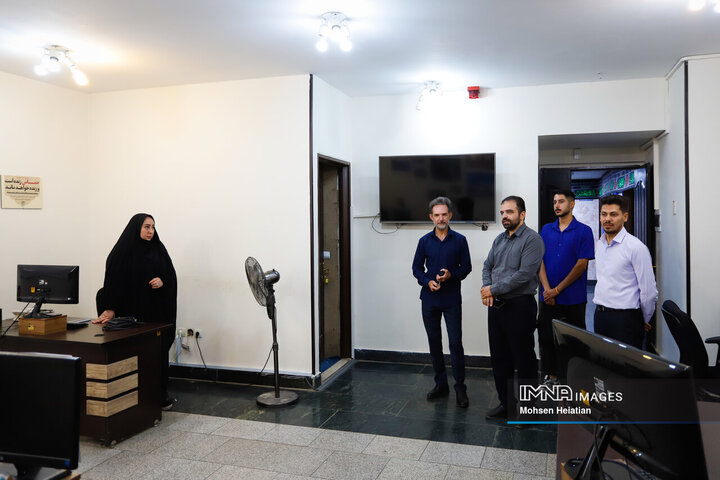 حضور رئیس هیئت تکواندوی استان اصفهان در خبرگزاری ایمنا
