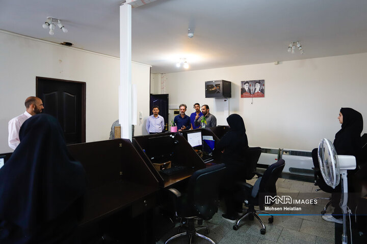 حضور رئیس هیئت تکواندوی استان اصفهان در خبرگزاری ایمنا