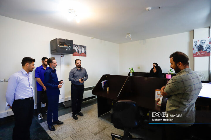 حضور رئیس هیئت تکواندوی استان اصفهان در خبرگزاری ایمنا