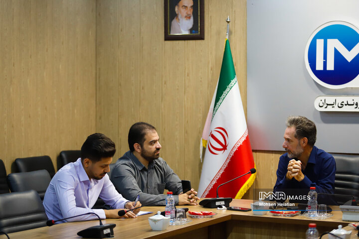 حضور رئیس هیئت تکواندوی استان اصفهان در خبرگزاری ایمنا