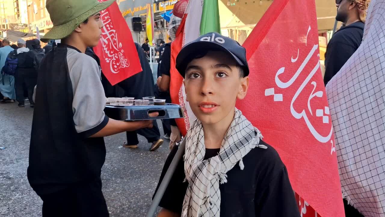 از پس‌انداز اربعین تا هدیه‌ای برای مدافعان وطن؛ روایت پسربچه ۹ ساله خرم‌آبادی