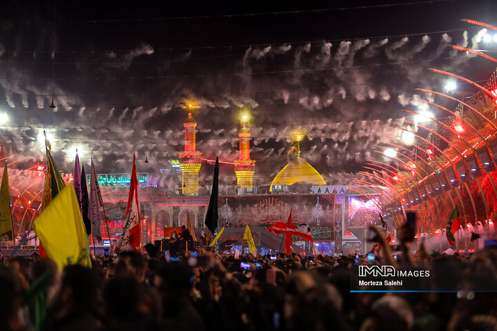 شب اربعین حسینی در کربلای معلا