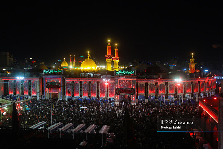 شب اربعین حسینی در کربلای معلا