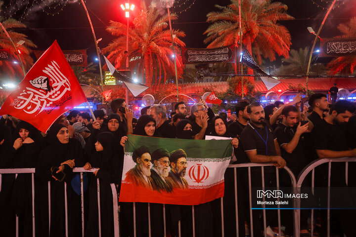 شب اربعین حسینی در کربلای معلا