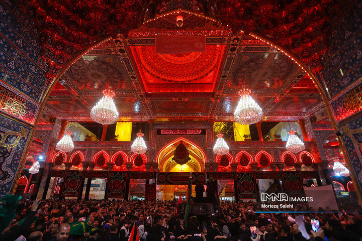 شب اربعین حسینی در کربلای معلا