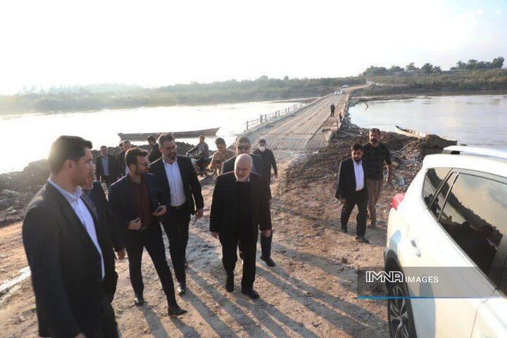 دستور استاندار خوزستان برای بهره‌برداری زودهنگام از پل عنافچه