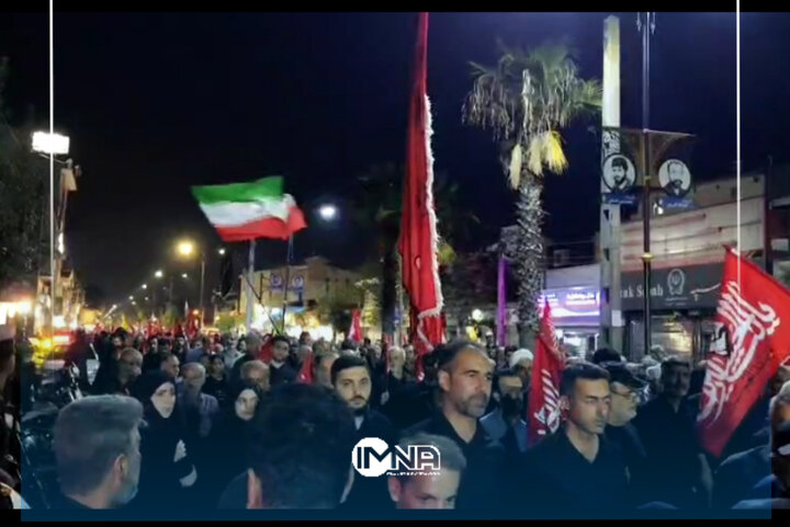 فیلم| راهپیمایی جاماندگان اربعین حسینی در رشت