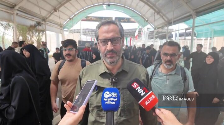 تاکنون ۸۷۰ هزار زائر از مرز خسروی تردد کرده‌اند