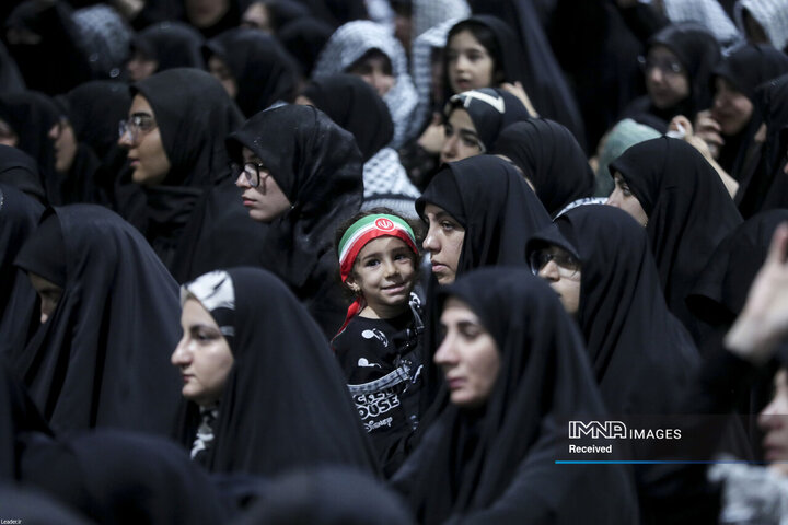 مراسم عزاداری اربعینِ هیئت‌های دانشجویی در جوار محل شهادت رهبر انقلاب