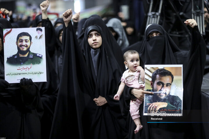 مراسم عزاداری اربعینِ هیئت‌های دانشجویی در جوار محل شهادت رهبر انقلاب