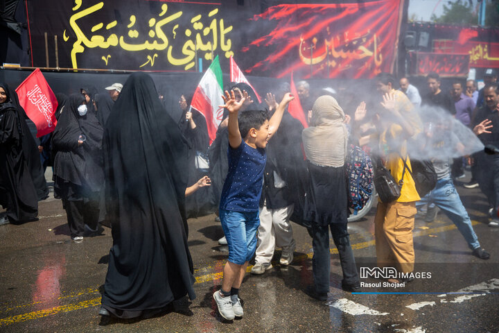 مراسم پیاده‌روی جاماندگان اربعین حسینی - اصفهان