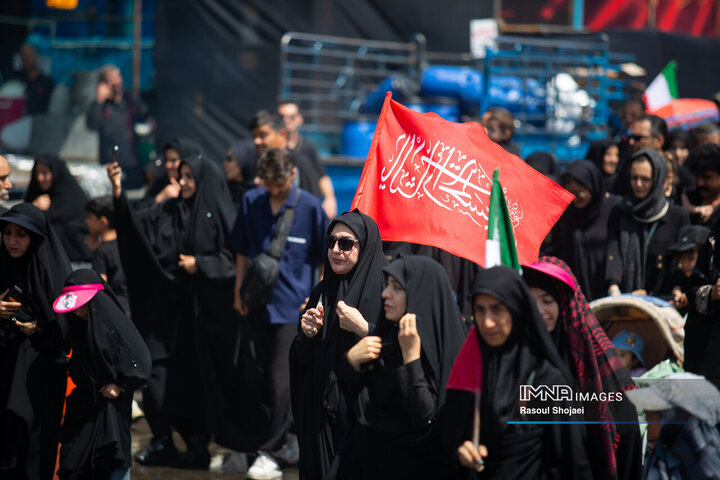 مراسم پیاده‌روی جاماندگان اربعین حسینی - اصفهان