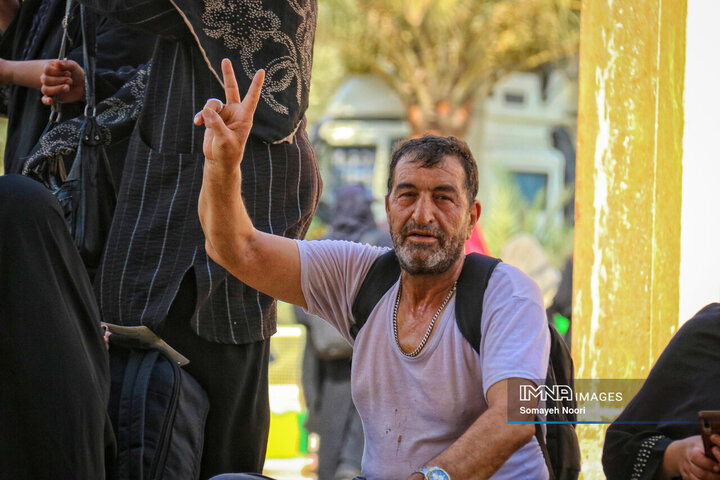 آغاز بازگشت زائران اربعین از مرز خسروی