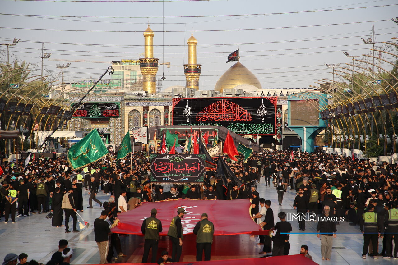 در پناه گنبدی که دلها را آرام میکند؛ روایت اربعین از حرم سیدالشهدا(ع)
