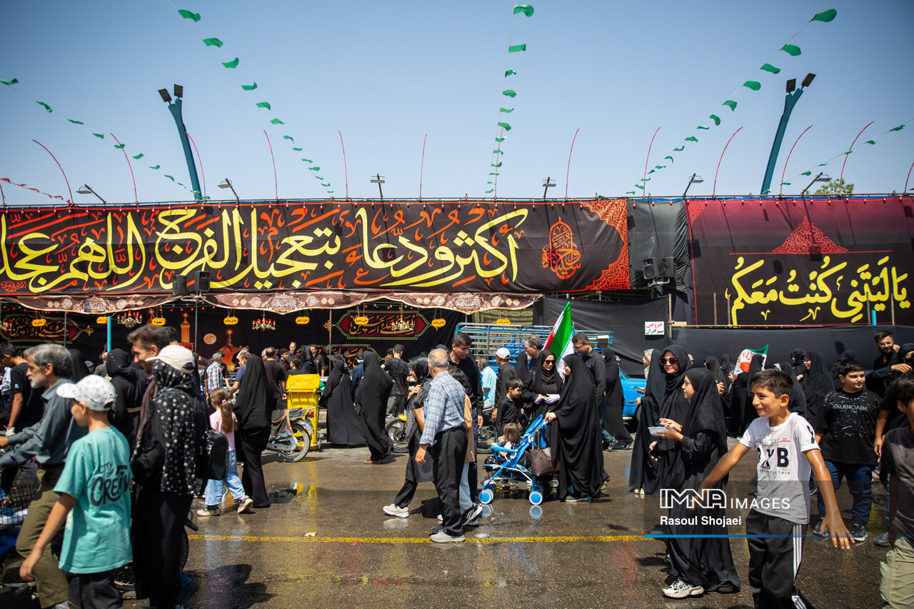 مسافران بیچمدان کربلا که از قافله عشق باز نماندند