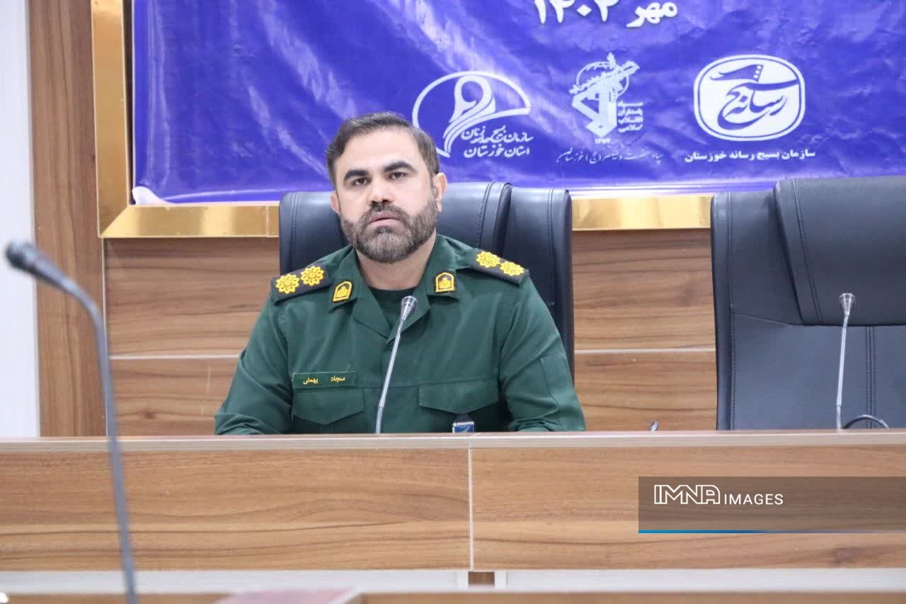 سرهنگ سجاد بهمئی معاون روابط عمومی و تبلیغات سپاه خوزستان شد