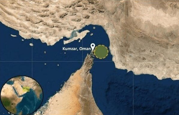 انفجار در یک نفتکش در تنگه هرمز