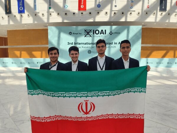 کسب مدالهای رنگین توسط تیم ایران در المپیاد جهانی هوش مصنوعی