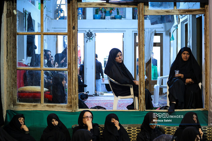 عزاداری دهه آخر صفر در حسینیه پنبه‌کاران