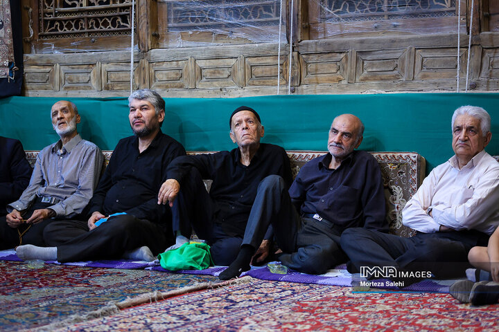 عزاداری دهه آخر صفر در حسینیه پنبه‌کاران