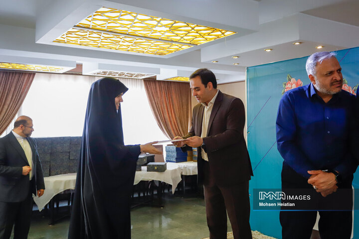 آیین تقدیر از خبرنگاران مدیریت شهری اصفهان