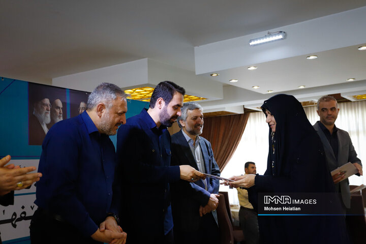 آیین تقدیر از خبرنگاران مدیریت شهری اصفهان