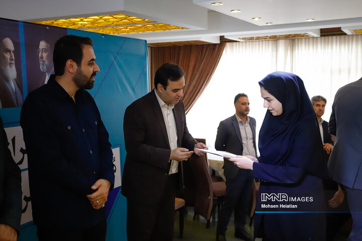 آیین تقدیر از خبرنگاران مدیریت شهری اصفهان