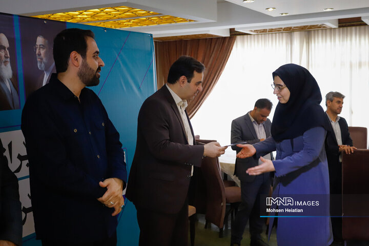 آیین تقدیر از خبرنگاران مدیریت شهری اصفهان