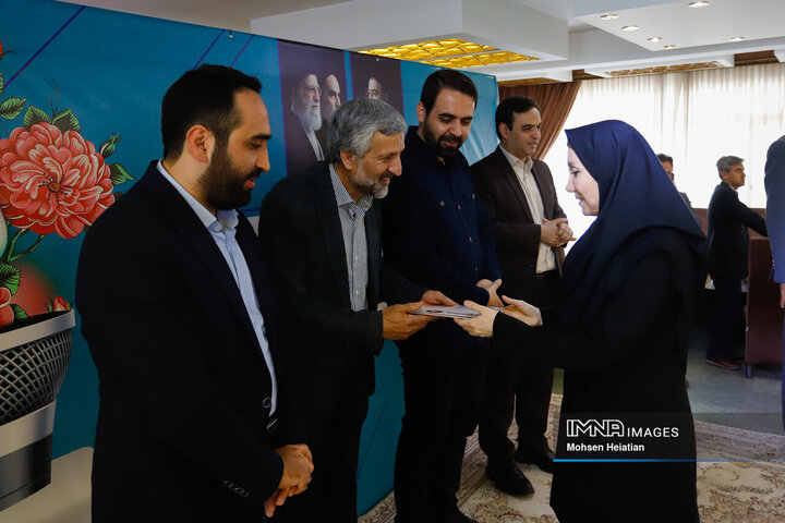 آیین تقدیر از خبرنگاران مدیریت شهری اصفهان