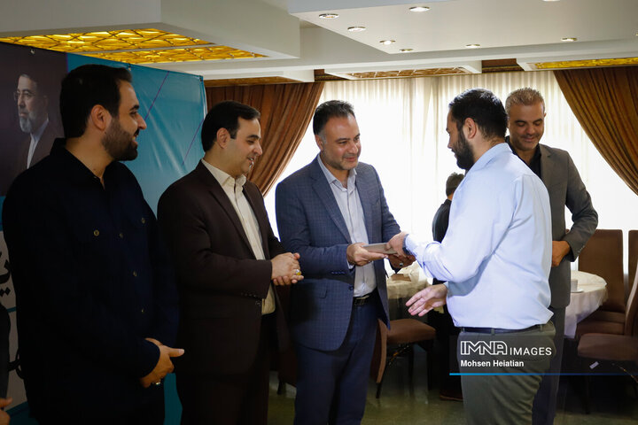 آیین تقدیر از خبرنگاران مدیریت شهری اصفهان