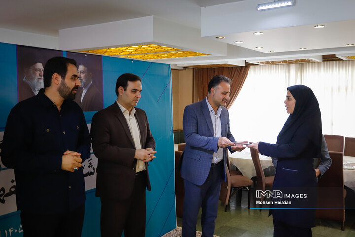 آیین تقدیر از خبرنگاران مدیریت شهری اصفهان