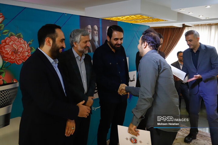 آیین تقدیر از خبرنگاران مدیریت شهری اصفهان
