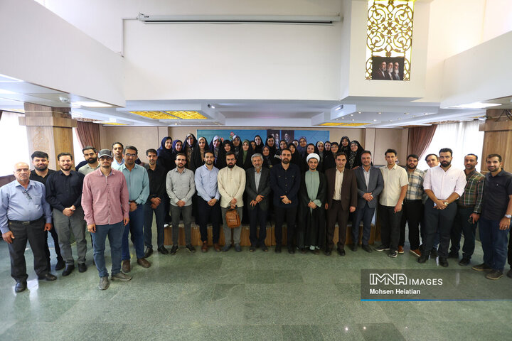 آیین تقدیر از خبرنگاران مدیریت شهری اصفهان